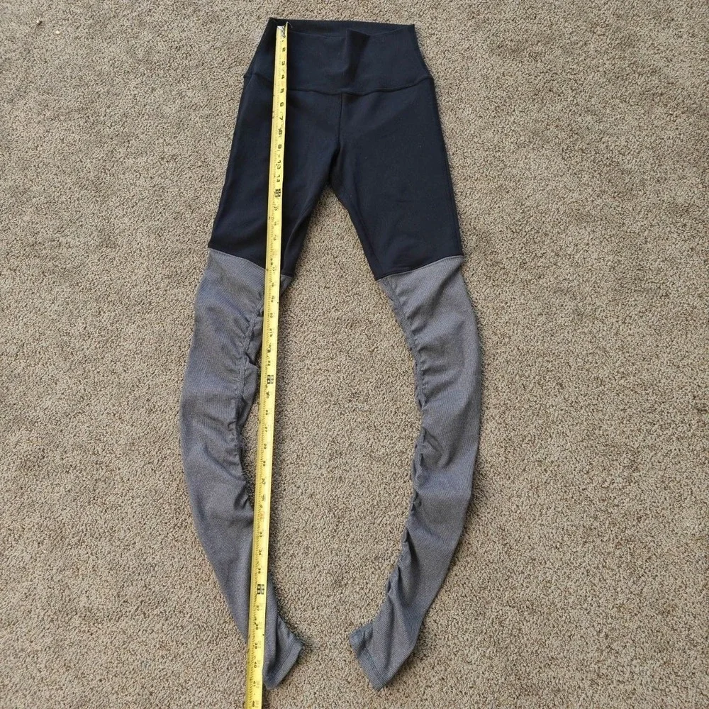 Alo Yoga‎ High-Waist Goddess Legging Black Anthracite Heather XS W5434R